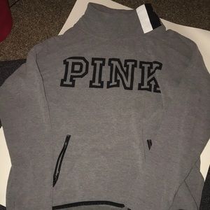 PINK turtle neck sweatshirt